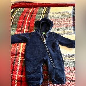 LLBean bunting one piece